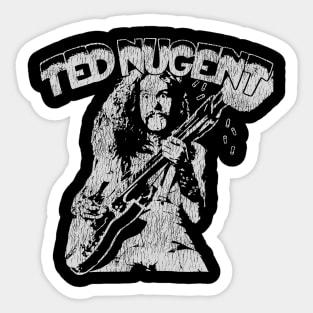 Ted Nugent Vintage Sticker